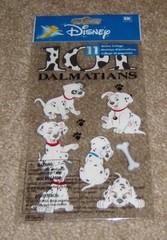 Disney EK Success Jolees Dimensional Sticker ~ 101 Dalmatians Mix NIP