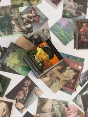 25 sheets Random mini Vintage Material Paper For Scrapbooking Journaling Etc.