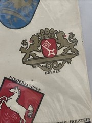 Stickers Sheet Coats Of Arms Of Various German States And Cities Sealed
