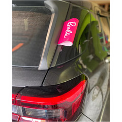 TAG YOUR CAR- Tag – Funny Car Stickers – Decal – Barbie Pink 6×8