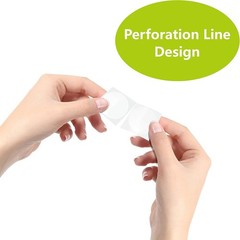 1500 PCS 1″ Clear Wafer Seal Stickers – Perfect for Envelopes & Packaging