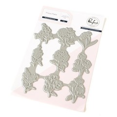 PINK FRESH – METAL CUTTING DIE- PRESS PLATE – BEAUTIFUL BOTANICALS