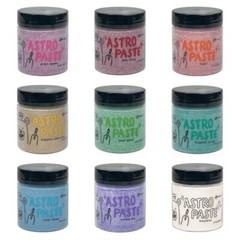 Simon Hurley – Ranger Ink Astro Paste, Set of 9 Glitter Pastes, Prom Queen,