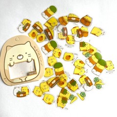 Sumikko Gurashi Sticker Flakes Cute Kawaii Bundle of 4 packs