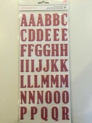 American Crafts Alpha Foam sticker bundle new
