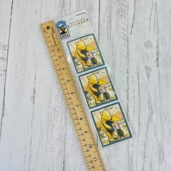 NEW Vintage Classic Winnie the Pooh & Piglet Honey Pot Sticker Sheet 6 Stickers
