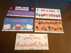 Huge Lot of 55 EK Success Over-alls Scrapbook Titles 12” X 5.25” Each Different