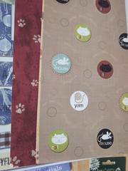Cat Themed Crafting Lot; Paper & Stickers Scrapbooking Card Making