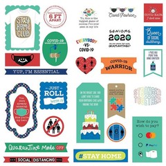 The New Normal Ephemera Cardstock Die-Cuts