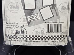 Vintage Stamping Station Clear Sticker Sheet Travel.State of California (2000)