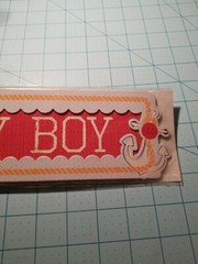 Baby Boy Themed Scrapbooking Embellishments: Set Of 3 Detailed Items – Brand NEW