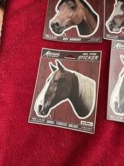 Vintage Advanced Graphics Lot Of 9 Horse Stickers