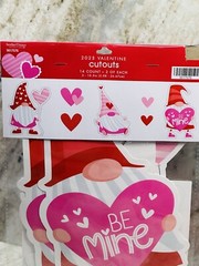 Brother/Sister Valentine Cutouts 14 Ct 2 Of Each. 2- 10.5 Inches -BE MINE
