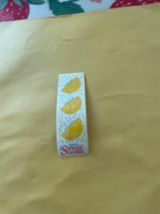 Vintage 1980s Sweet Scents Lemon Stickers