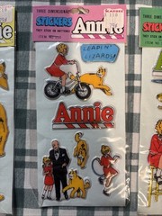1981 Annie Stickers In Original Unopened Packaging