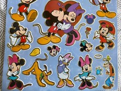 Cute 11 Sheets of Mickey & Minnie Mouse Stickers 8″ X 10″ Sheet