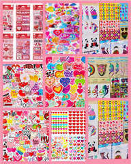 1009+ Stickers! Use on Tablets Books Journals DIY Decals Crafting Scrapbooking