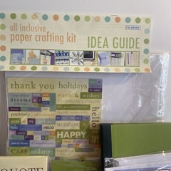 Colorbok Paper Crafting Kit Bags Bows Boxes Tags Cards Envelopes Scrapbook