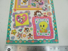 SANDYLION PHOTO SCRAPBOOK STICKERS 1998 BABY LOONEY TUNES