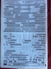 Three Letraset INSTANT LETTERING Transfer Letters 24 pt Souvenir light partial 2