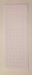 4X Very Small 5Mm White Letter Alphabet Stickers and Numbers for Scrapbooking
