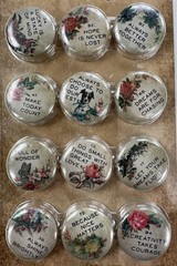 Tim Holtz Idea-ology Embellishment Lot Accoutrements + Foliage + Quote Flair