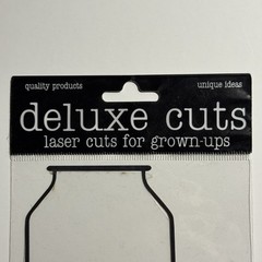 Deluxe Cuts Laser Die Cuts Jar & Lid Lot/7 NEW Bonus – See Photos