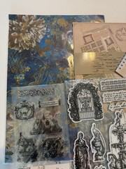 CoraCreaCrafts Vintage Secret Gardens Romantic Junk Journal Scrapbooking Lot