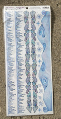 JUMBO 5 X 12″ Creative Imaginations Stickers SNOW & ICE