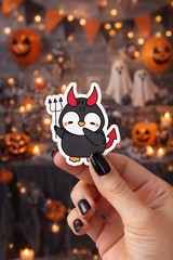 Halloween Animal Sticker Set – 64 Piece