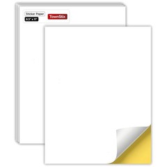 Inkjet/Laser Printable Sticker Paper, 200 Sheets
