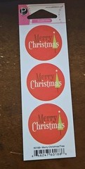 Pebbles Inc. Duplicates cardstock stickers~ merry christmas ~Scrapbooking Crafts