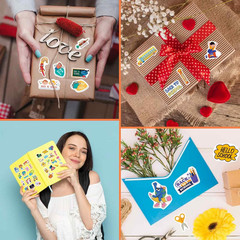 Welcome Back to School Stickers, 387PCS Teacher Motivational Stickers for Kids S