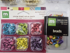 **NEW Scrapbooking Brads & Decorative Paper Clips – You Choose Style & Color