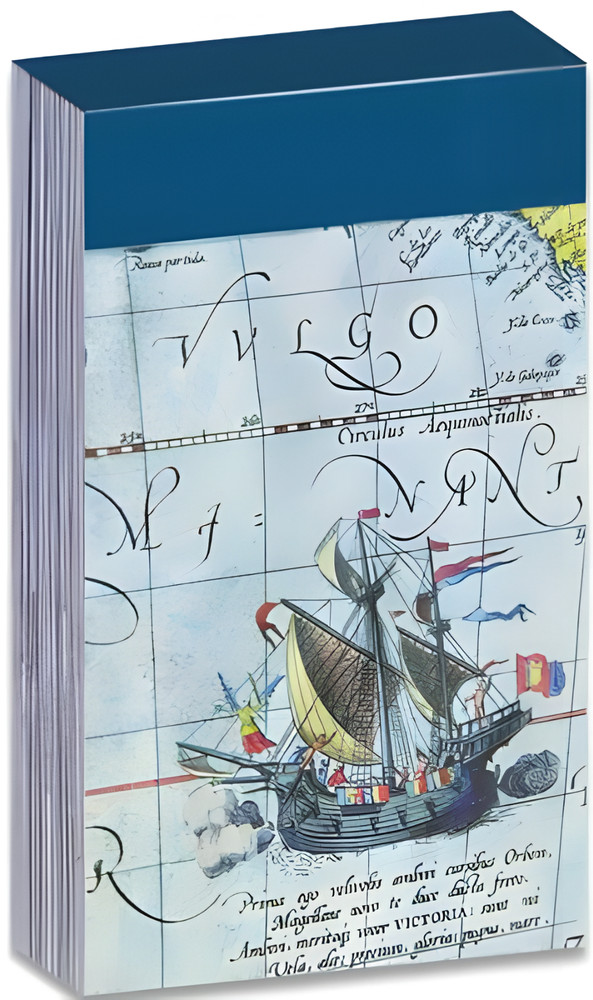 Nautical Maps 50-Sheet Sticker Paper Book Vintage Scrapbook Washi Crafts Journal
