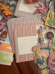 Easter Spring Scrapbooking Crafting Lot Hundreds Stickers Ribbon Misc Tons