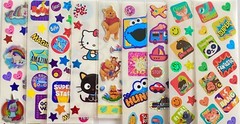 Hello Kitty, Disney Princess Snow Wite SOFIA Aurora Little Mermaid 159+ STICKERS