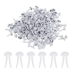 1000 PCS Paper Brass Fasteners Split Pins Pastel Mini Metal Brads Round Head …