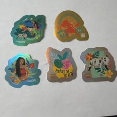 Sticker Pack | Moana | From Mystery Pack Tropical Smoothie Cafe Limited Edition