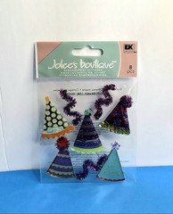 FREE SHIP Jolee’s PARTY HATS Scrapbook Stickers BIRTHDAY CELEBRATION BALLOONS