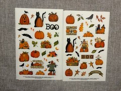 Vintage Halloween Stickers Angela Anderson Suzanne Cruise 4 Sheets Current Inc