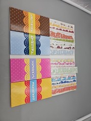 3 Birds Design Studios Papertrails 80 Die Cut Cardstock Borders WFolder Seasons