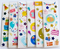 39 STICKER SHEETS LOT, Bulk stickers PK, Mxd Themes BABY BIRTHDAY SAFARI JUNGLE