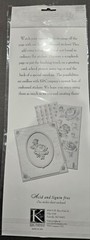 K&Company Pastel Flowers Embossed Stickers