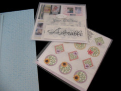 Creative Memories Soft Touch Photo Mounting Paper BABY, stickers vellum-Title