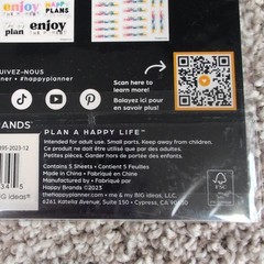 Happy Planner Happy Brights Colorful Plan Things Sticker Sheets 105 pc