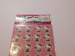 ~Hello Kitty~ Sanrio~ 96 Stickers Autocollants 4 Sheets New Sealed Package