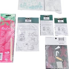 Craft Lot Christmas Holiday Stickers Scrapbooking Card Making Embellishments NEW