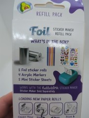 Ceaco Hello Blink 80ct Art and Design Maker Foil Sticker Maker Refill Pack