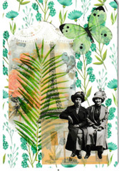 Collage Art Junk Journaling Cards, Tim Holtz, A Garden in Paris , 6 pcs 4″ x 6″